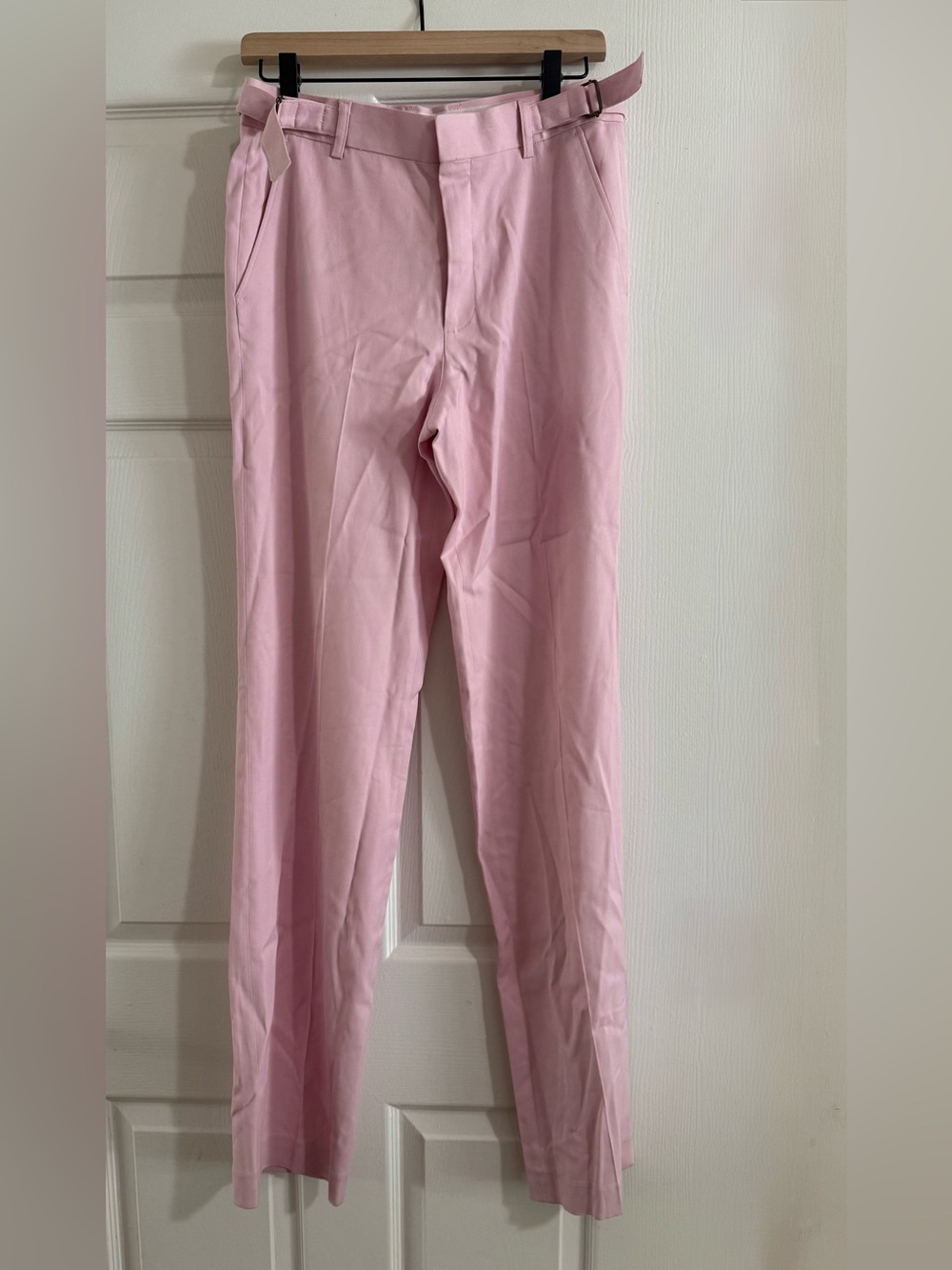 LoveShackFancy Pink Pants Adjustable Waist Sz 4 NWOT